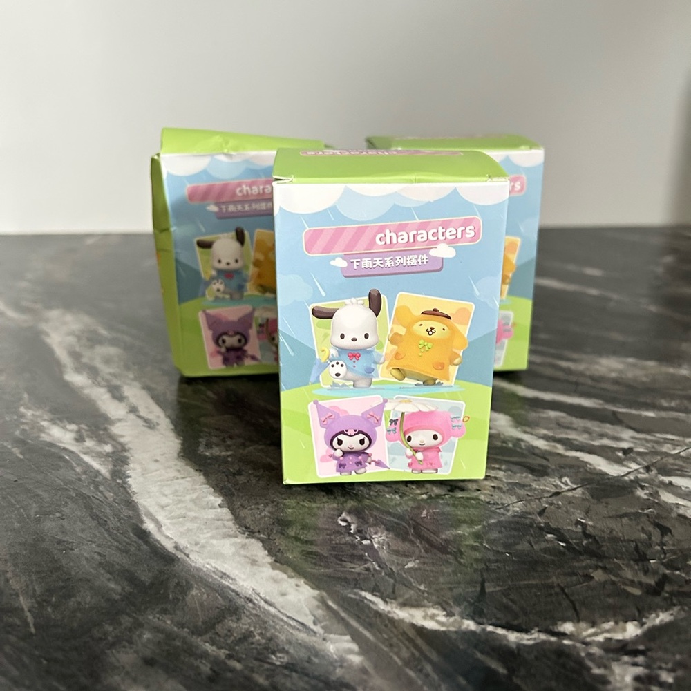 Sanrio Characters Rainy Day Pochacco Mini Figures